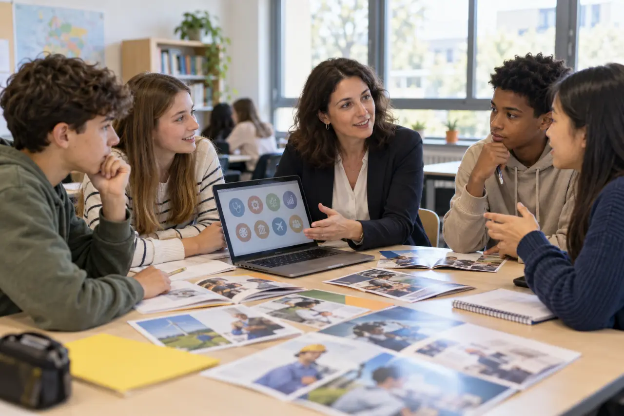 L’orientation professionnelle en 4e explore les métiers sans figer l’avenir