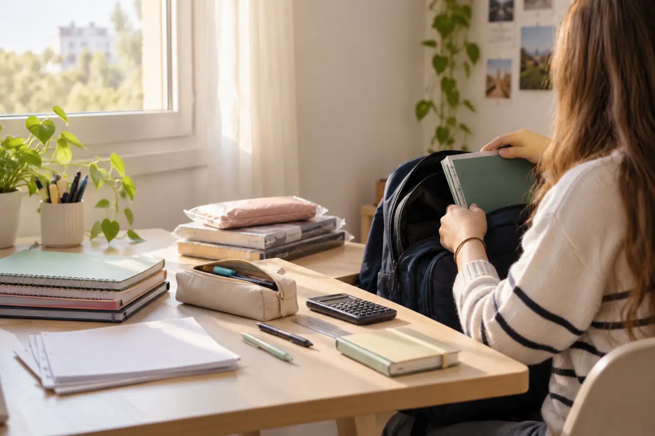 Fournitures seconde : ce qu'il faut vraiment acheter avant la rentrée, et ce qui peut attendre
