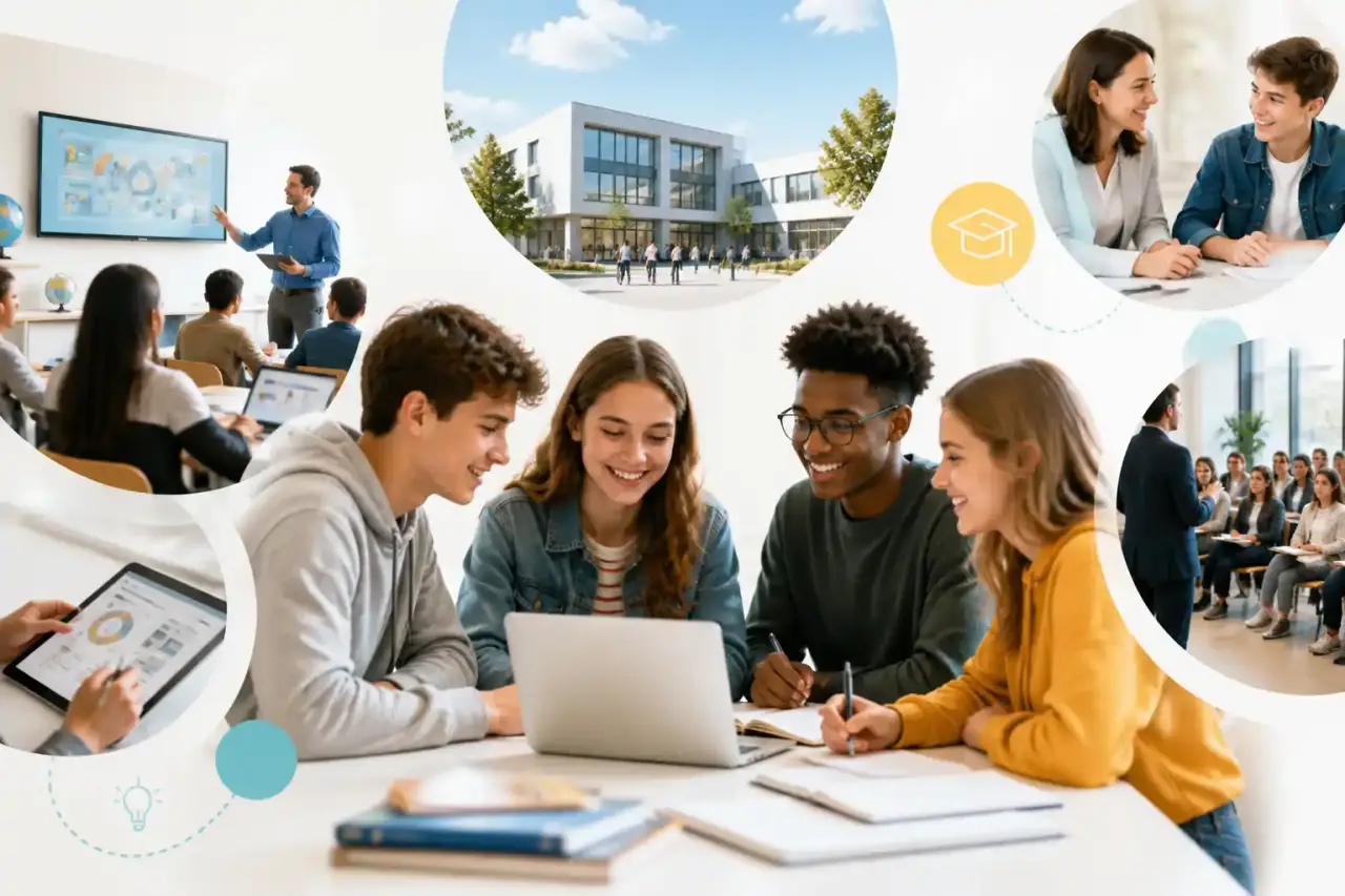 Média d'actualité sur l'éducation secondaire