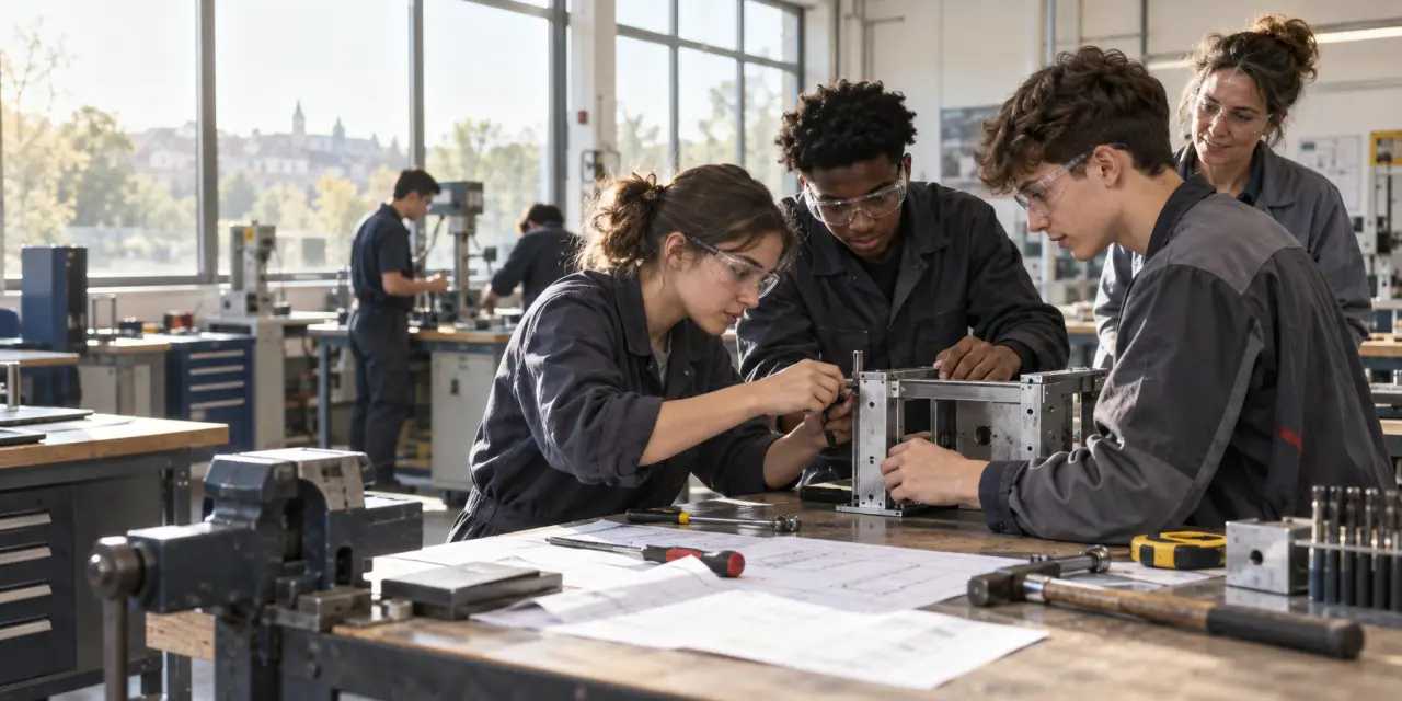 Le bac pro prépare à un métier, avec des spécialités et des études possibles