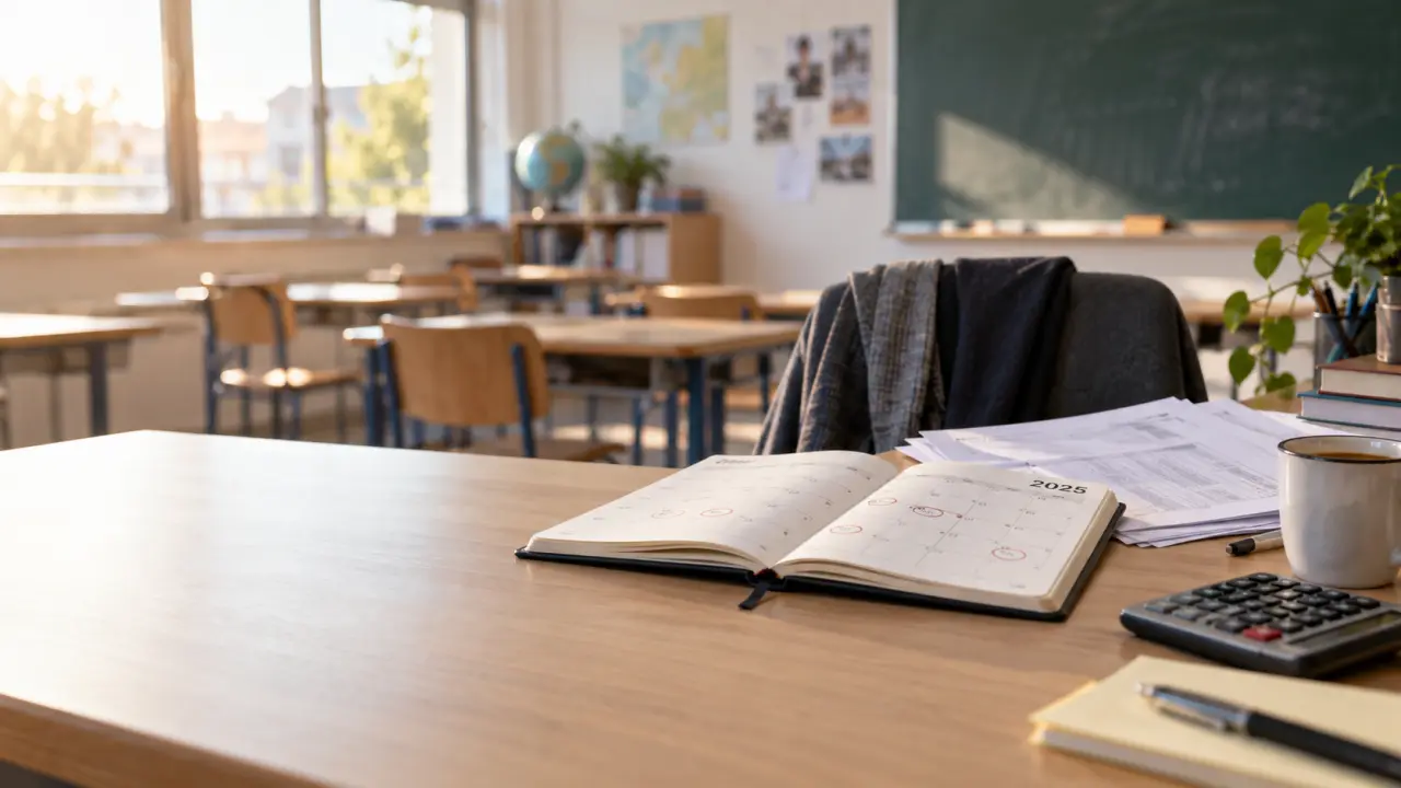 Paie des enseignants en 2025 : les 12 dates à retenir et le délai bancaire possible
